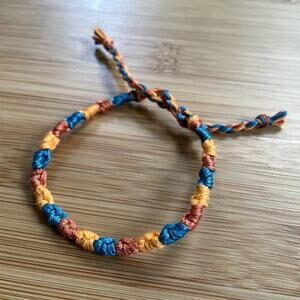 Raya Woven Bracelet anklet trendy comfortable tie embroidery thread woven gift